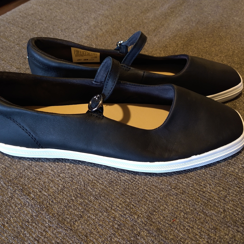 Keds Women’s Black Mary Jane Sneakers Size 6.5 (US) - Picture 4 of 6